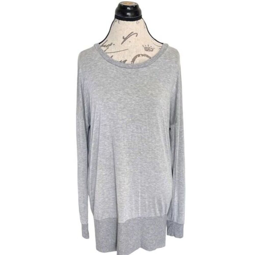 LAmade Womens Sweatshirt Gray Womens Knit Jersey Size XS  Long Sleeve Normcore